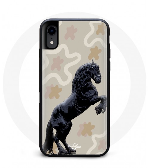 Coque Iphone X Frison Cheval