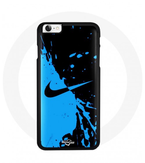 Coque Iphone 7 Nike bleu Noir