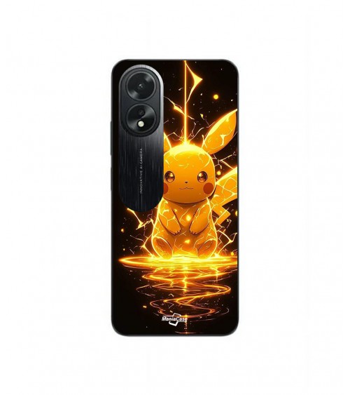 Coque Oppo A58 Pikachu Eclair